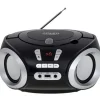 Adler Boombox CD-MP3, USB, Radio FM AD 1181 Czarny AD 1181