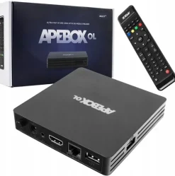 Apebox Dekoder IPTV 4K HDR Apebox OL Linux OS WiFi KODI Stalker M3U TV internetowa