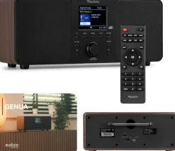 Audizio Genua DAB+ FM stereo brązowe