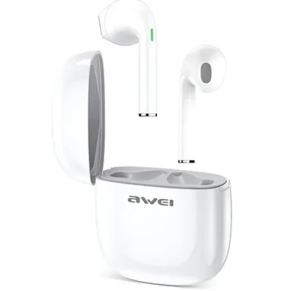 Awei słuchawki Bluetooth 5.0 T28 TWS + stacja dokująca czarny/black AWEI051BLK