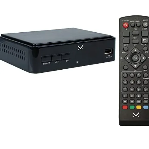 Decoder Digitale (Dec-665Hd) Terrestre Dvd-T-T2 Hdmi Usb Hevc Main 10