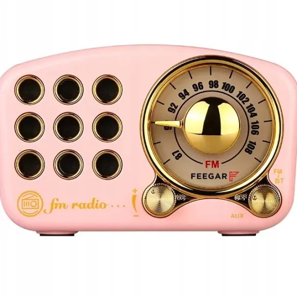 Feegar Retro Mini Radio Kuchenne Bluetooth 4.2 10H
