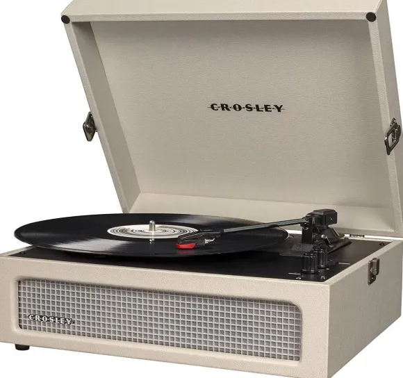 Gramofon Crosley Voyager 33/45/78 Rpm Bt Rca Aux