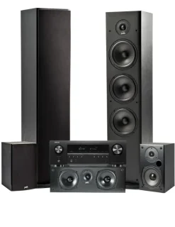 Kino domowe Denon Zestaw  AVC-S670H + Polk T50/T15/T30 — Audio 5.0 z Bluetooth i USB,  17587-defaultCombination