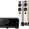 Kino domowe RX-A4A (czarny)+ Diva 5 (dąb) + Diva 7 (dąb)