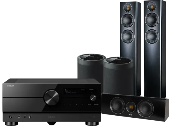 Kino domowe Yamaha RX-A6A + Carina FS247 + CC 241 + MusicCast 20
