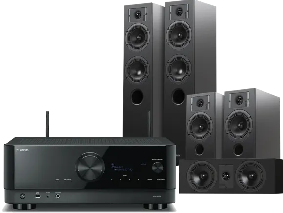 Kino domowe Yamaha RXV-6A+ Diva 5 +Diva 3 + Diva 7