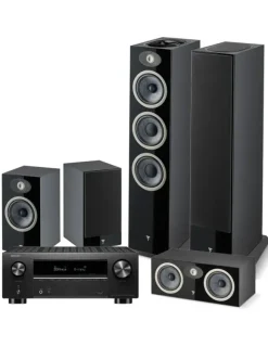 Kino domowe Zestaw kina domowego Denon AVR-X2800H + Focal Theva N3D/N1/CENTER — Bluetooth, USB, HDMI, Atmos