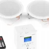 ML Zestaw System audio wzmacniacz BT+ 2x głośnik sufitowy 2x15W