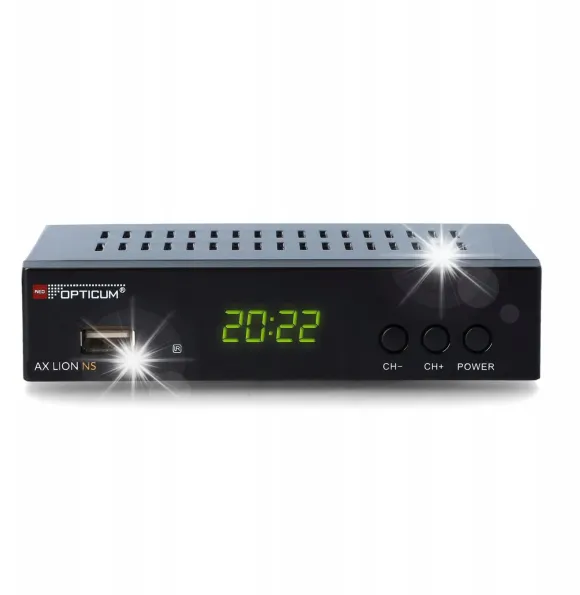 Opticum DEKODER TUNER DVB-T/T2 i DVB-C OPTICUM AX LION NS