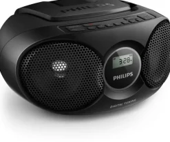 Philips AZ215B/05 domowe urządzenie audio 3 W Czarny