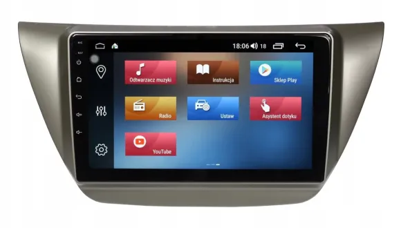 RADIO NAWIGACJA GPS MITSUBISHI LANCER VII 2003-2011 ANDROID