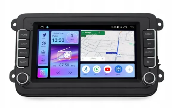 RADIO NAWIGACJA GPS VOLKSWAGEN GOLF PLUS 2005-2014 ANDROID