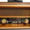 Radio Vintage Fm Akumulatorowe Z Bluetooth Usb