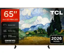 Telewizor TCL NXTVision 65A400 Pro 65" QD-Mini LED 4K 144Hz Google TV Funkcje AI Dolby Vision Dolby Atmos DTS-X HDMI 2.1 DVB-T2