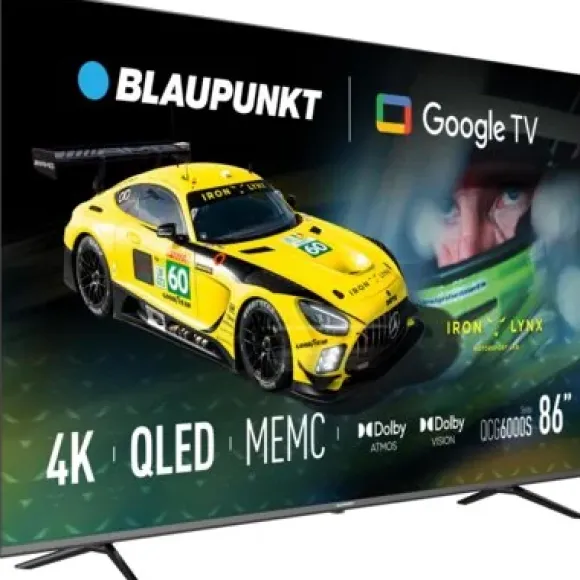 Telewizor BLAUPUNKT 86QCG6000S 86" QLED 4K Google TV Dolby Atmos Dolby Vision