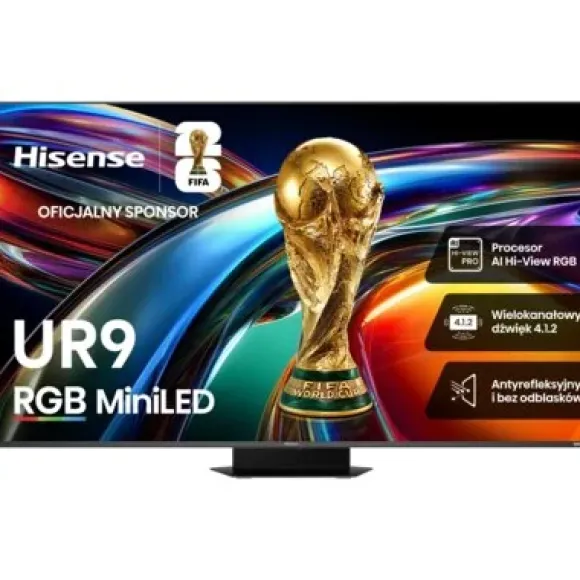 Telewizor HISENSE 75UR9S 75" RGB 4K 180Hz VRR VIDAA