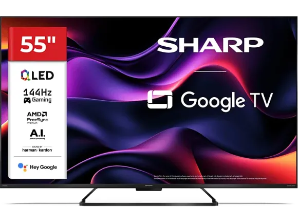 Telewizor SHARP 55HR8465E 55" 4K 144Hz Google TV