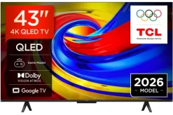 Telewizor TCL 43P7L 43" QLED 4K Google TV Funkcje AI Dolby Vision Dolby Atmos HDMI 2.1 DVB-T2