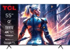 Telewizor TCL 55T8B QLED PRO 4K 144Hz Google TV