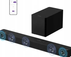 Ultimea Poseidon M60 Soundbar 5.1 Dolby Atmos 340W Subwoofer