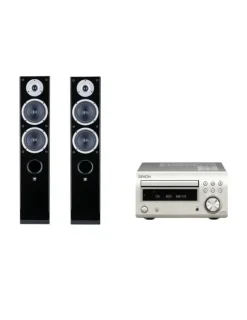 Zestaw stereo: RCD-M41 + RAPTOR 5, Kolor: Silver